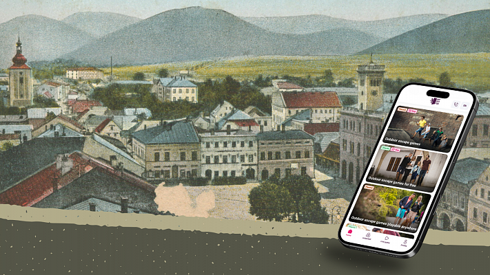 Educational trail Houses speak 